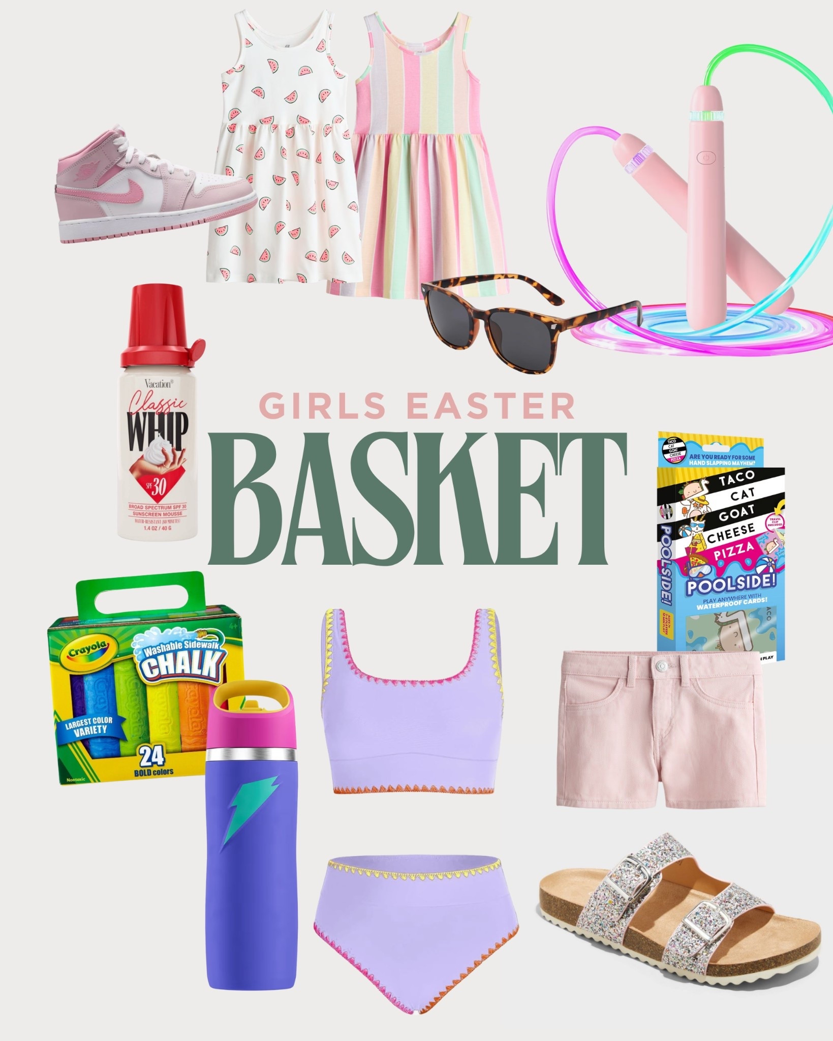 🐰🌸 Girls Easter Basket Ideas She’ll LOVE 💖

The cutest + most fun Easter basket for girls is here! Filled with all the must-haves — from sweet treats to spring favorites 🌷✨

Think: cozy pajamas, adorable accessories, fun toys, and little surprises that make Easter morning extra magical 🐣💐

Perfect for toddlers, little girls, or even big sis baskets! Everything is linked to make your Easter shopping EASY 🙌

🎀 Save this for inspo + shop everything in my LTK!

#EasterBasketIdeas #GirlsEasterBasket #EasterForKids #EasterInspo #MomLifeFinds #LTKKids #EasterGifts #SpringFavorites #BasketIdeas #ToddlerEaster #LittleGirlStyle #EasterShopping #MomFinds #AmazonFinds #LTKSpring
