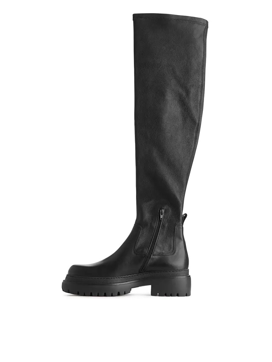 Chunky Over-the-Knee Boots | ARKET (US&UK)