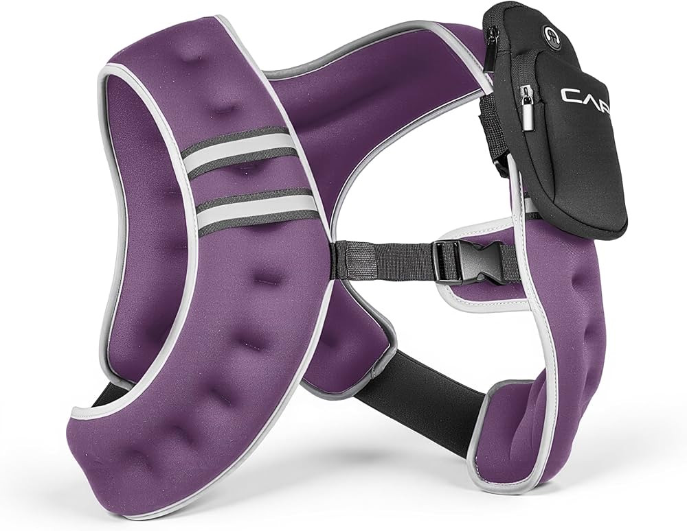 CAP Weighted Vest for Women & Men 8-30lbs \u2013 Reflective Fitness Vest for Walking, Running, Ca... | Amazon (US)