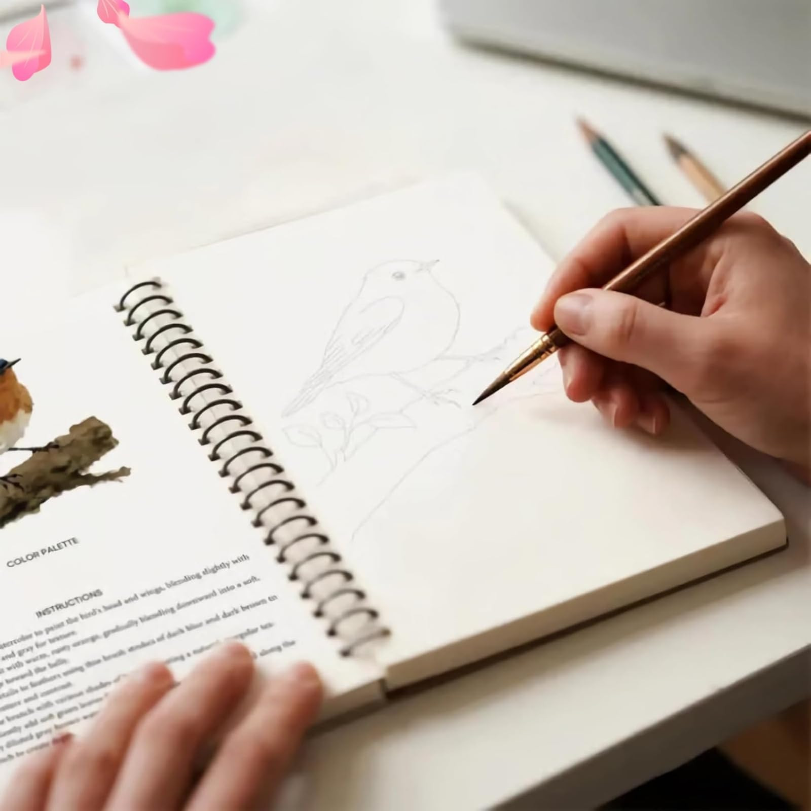 Hugsgarden Water Color Workbook, Hugsgarden Beginner-Friendly Watercolor Workbook, water color bo... | Amazon (US)