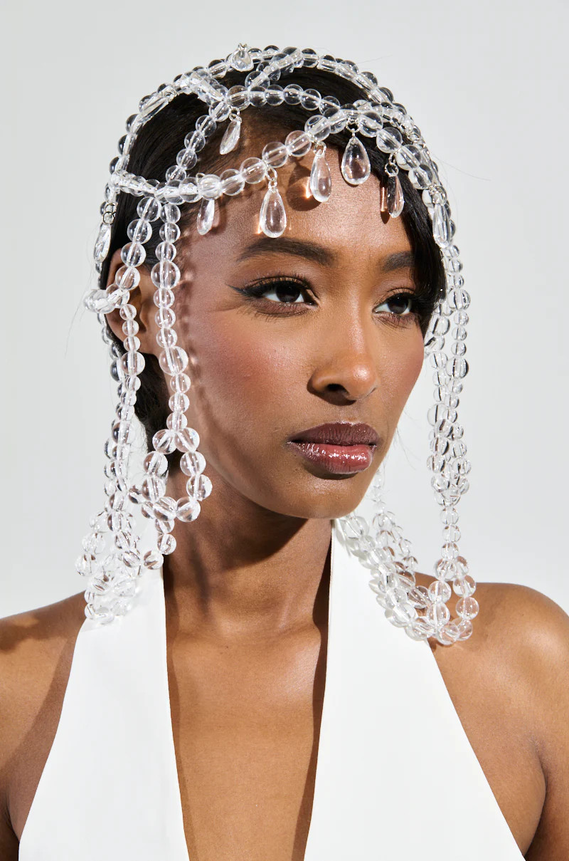 CLEAR TO YOU DRIPPY HEAD PIECE | AKIRA