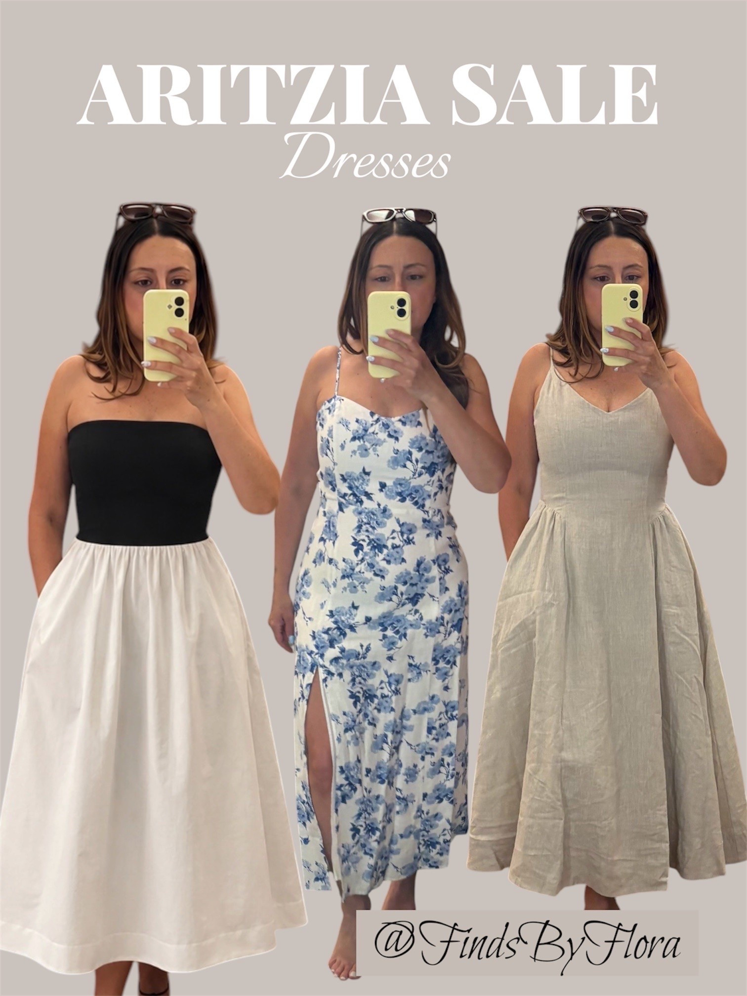 Aritzia Clientele Sale ends tomorrow. 20-50% off. They Jane some beautiful summer dresses!
@Aritzia

5’2” 124lbs 
Strapless size small
Floral size 4
Poplin size 6

#LTKdresses #LTKsummer #LTKsale