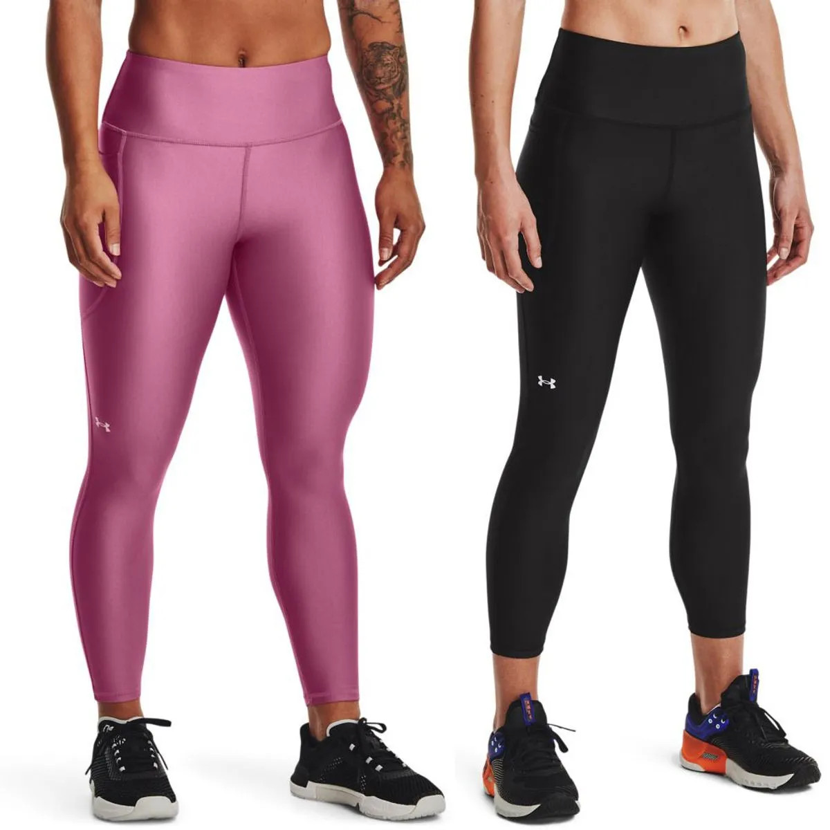 Kit 2 Calças Leggings Femininas Under Armour 7/8 HG Armour HI Ankle | Under Armour (BR)