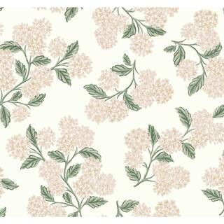 RIFLE PAPER CO. Hydrangea Unpasted Wallpaper (Covers 60.75 sq. ft.) RP7393 - The Home Depot | The Home Depot