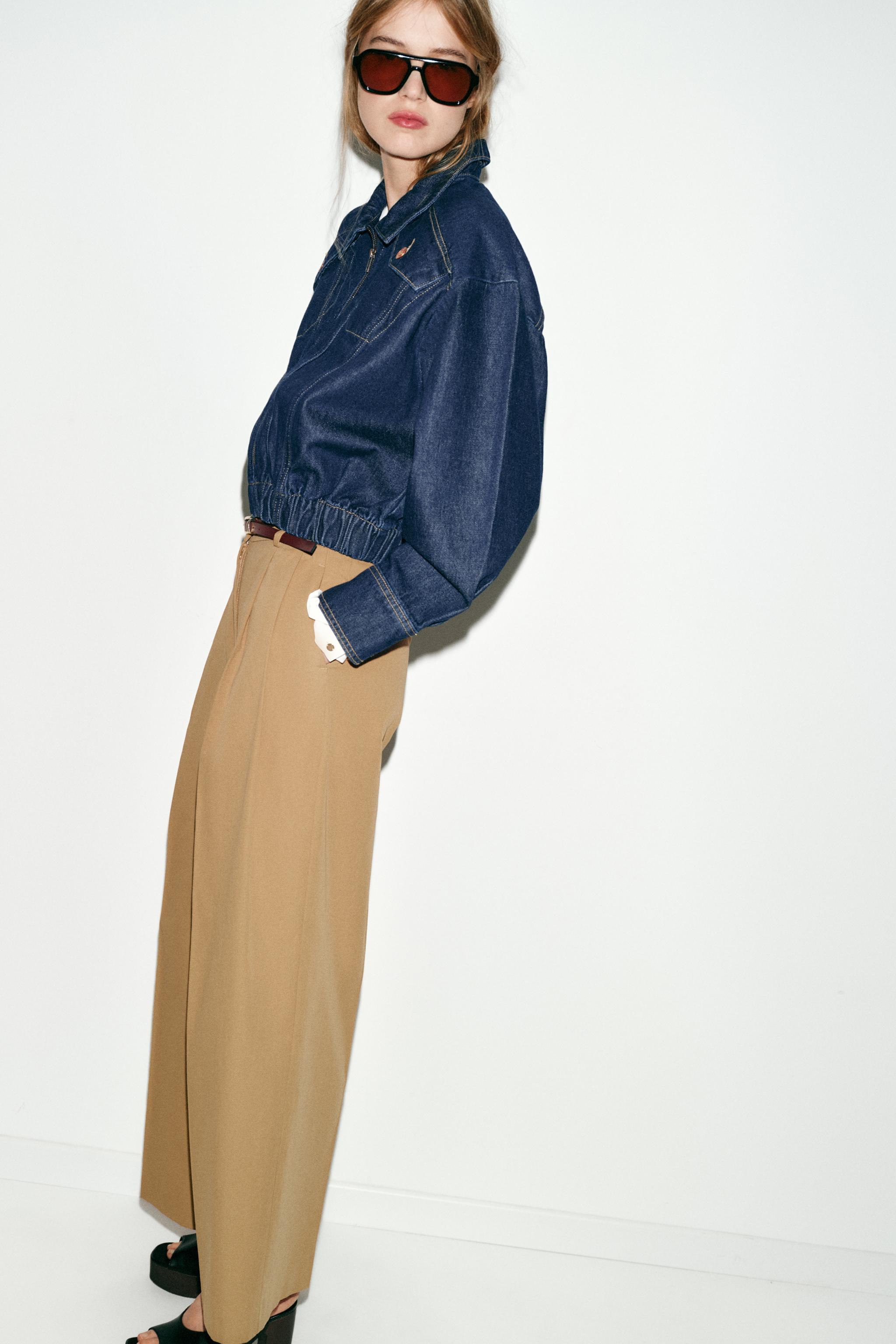 Z1975 DENIM BOMBER JACKET | Zara US