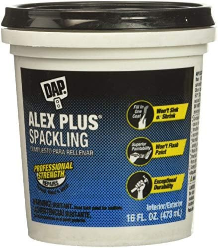 DAP INC 18745 Alex Plus PT Spackling, 16.0 Fl Oz, Plain | Amazon (US)