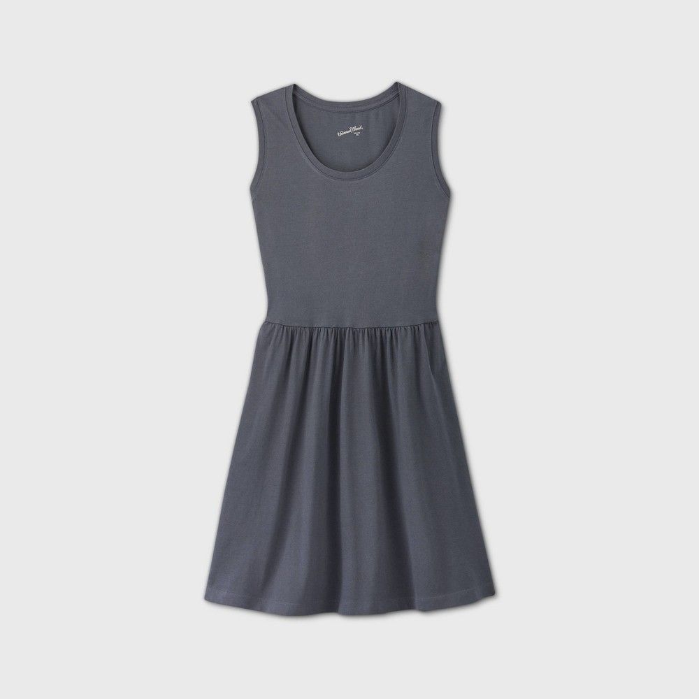 Women's Sleeveless Babydoll Dress - Universal Thread Gray S | Target