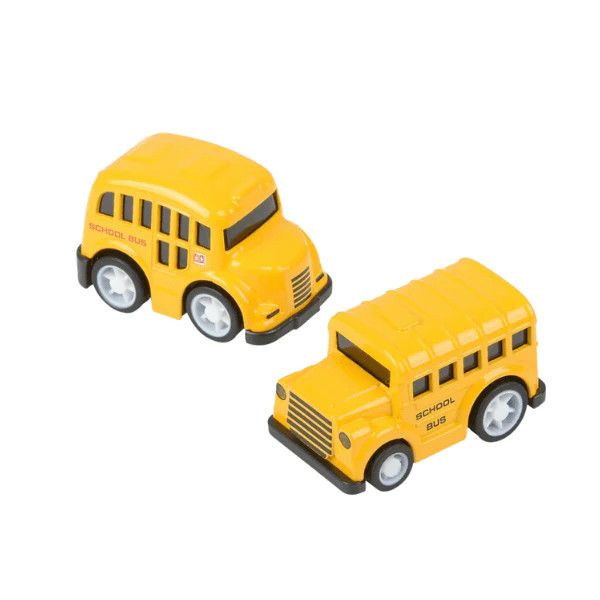 2" mini pull back school bus | Ellifox