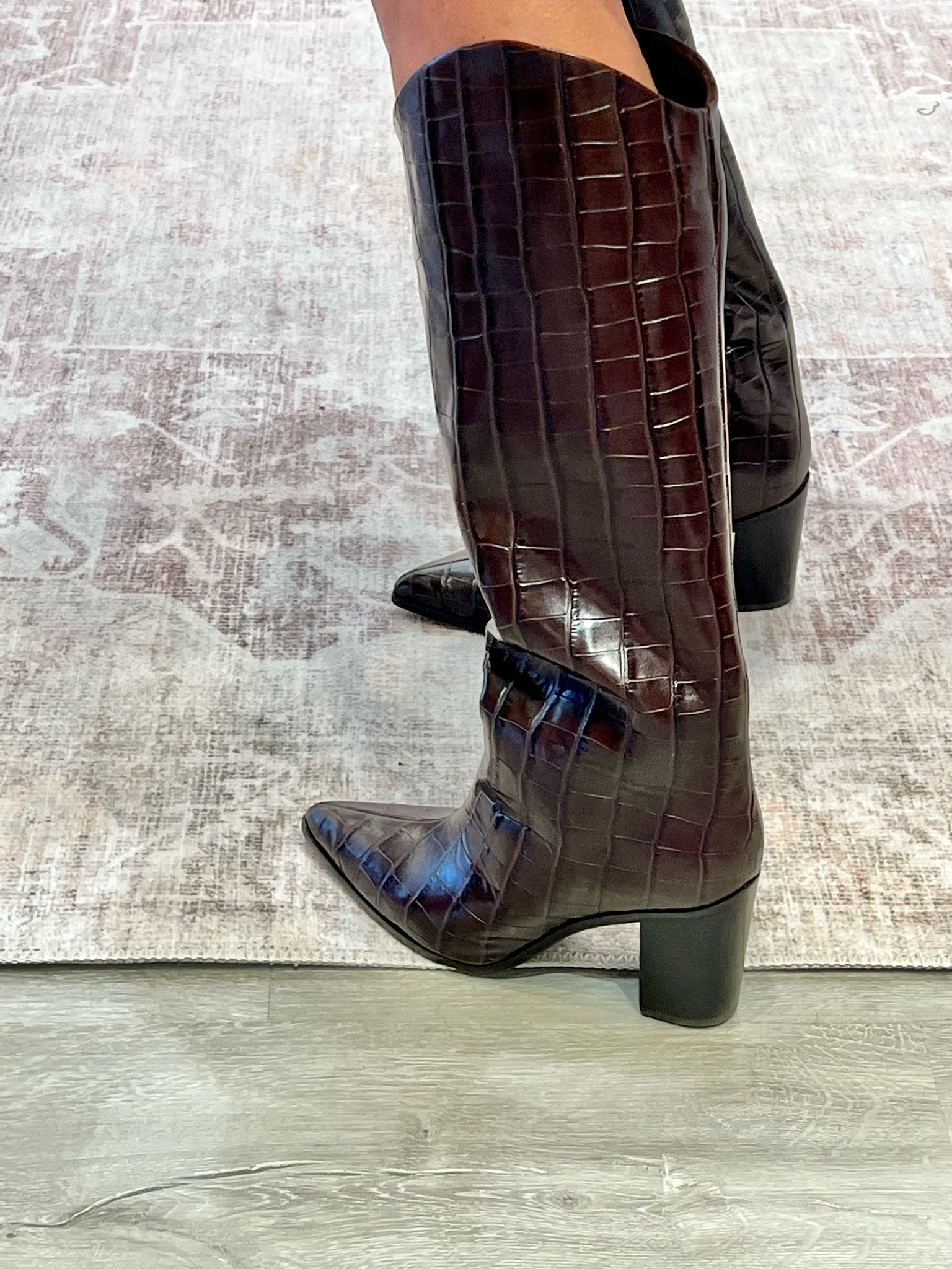 Rich dark chocolate is trending this season and makes a statement in these fabulous boots.

#LTKshoecrush