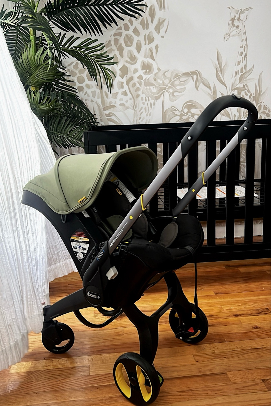 Nursery slowly coming together 🖤 officially in my nesting era 🤰🏾

#LTKBaby #LTKHome