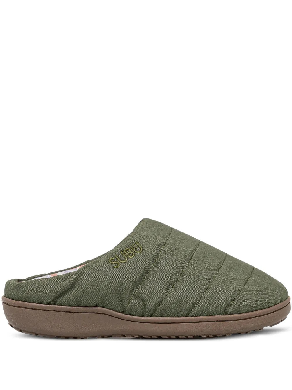 SUBU quilted slippers - Green | Farfetch Global