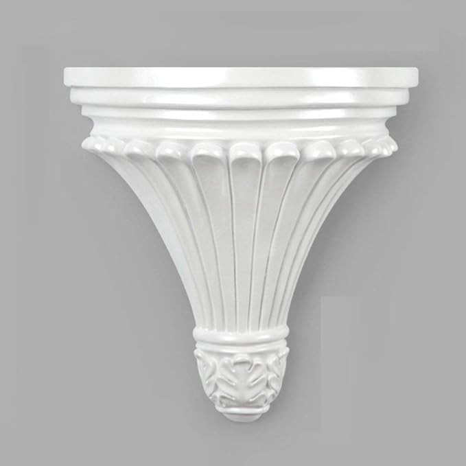 LCDIEB Sculpture Home Decorative Wall Hanging Resin Shelf Vase 3D Wall Rack Holder Livingroom Mur... | Amazon (US)