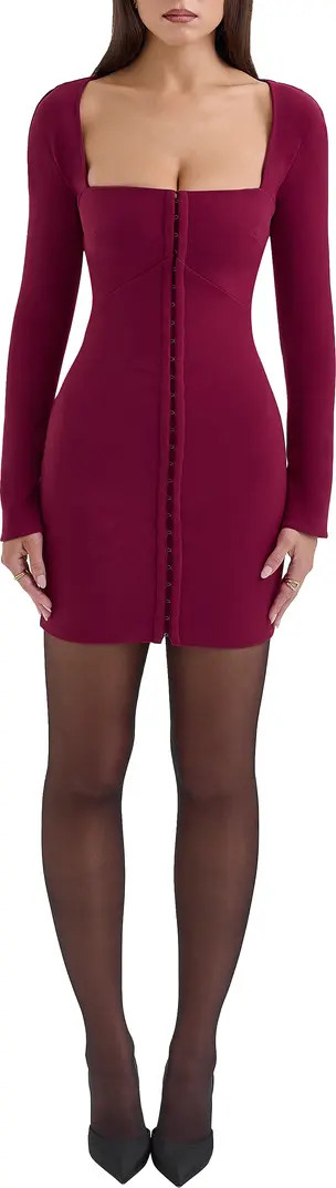 Selene Long Sleeve Minidress | Nordstrom