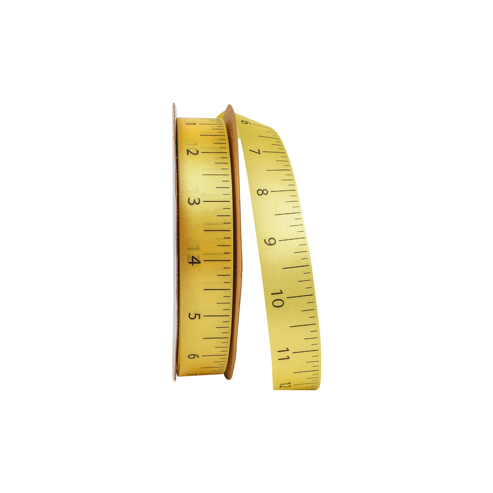 Reliant Ribbon Dyna Ruler Ribbon, 7/8 Inch X 25 Yards, Yellow | Amazon (US)