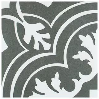 Merola Tile Twenties Classic 7-3/4 in. x 7-3/4 in. Ceramic Floor and Wall Tile (10.75 sq. ft./Cas... | The Home Depot