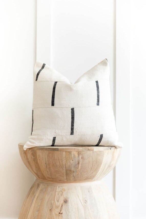 18x18 Authentic African Mudcloth Pillow Cover | Etsy | Etsy (US)