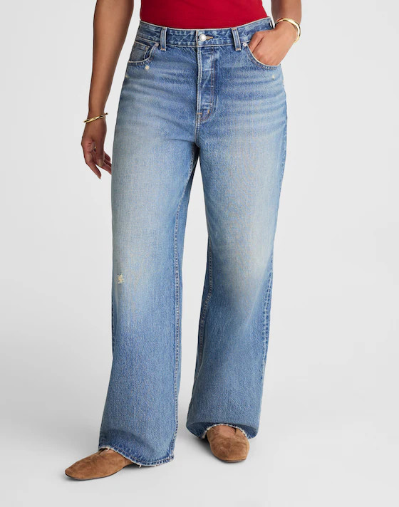 The Curvy Low-Slung Baggy Jean | Madewell