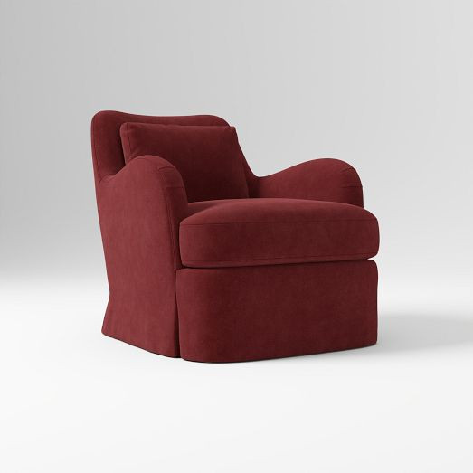 Sophie Skirted Slipcover Chair | West Elm (US)