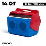 +18View allHero image 0 of Igloo Playmate KoolTunes 14 QT Hardsided Cooler with Built-In Bluetoot... | Walmart (US)
