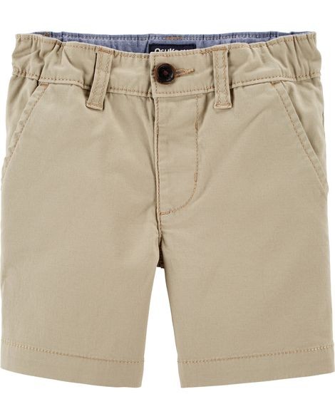 Stretch Flat-Front Shorts | OshKosh B'gosh