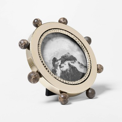 4"x4" Metal and Marble Frame - Threshold™ designed with Studio McGee | Target