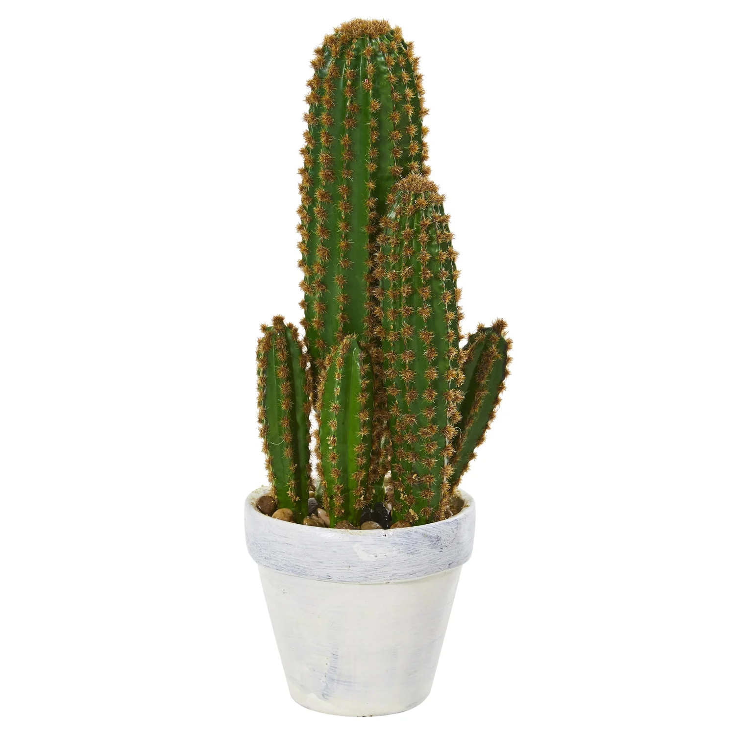 Nearly Natural 1.5' Cactus Succulent Artificial Plant | Walmart (US)