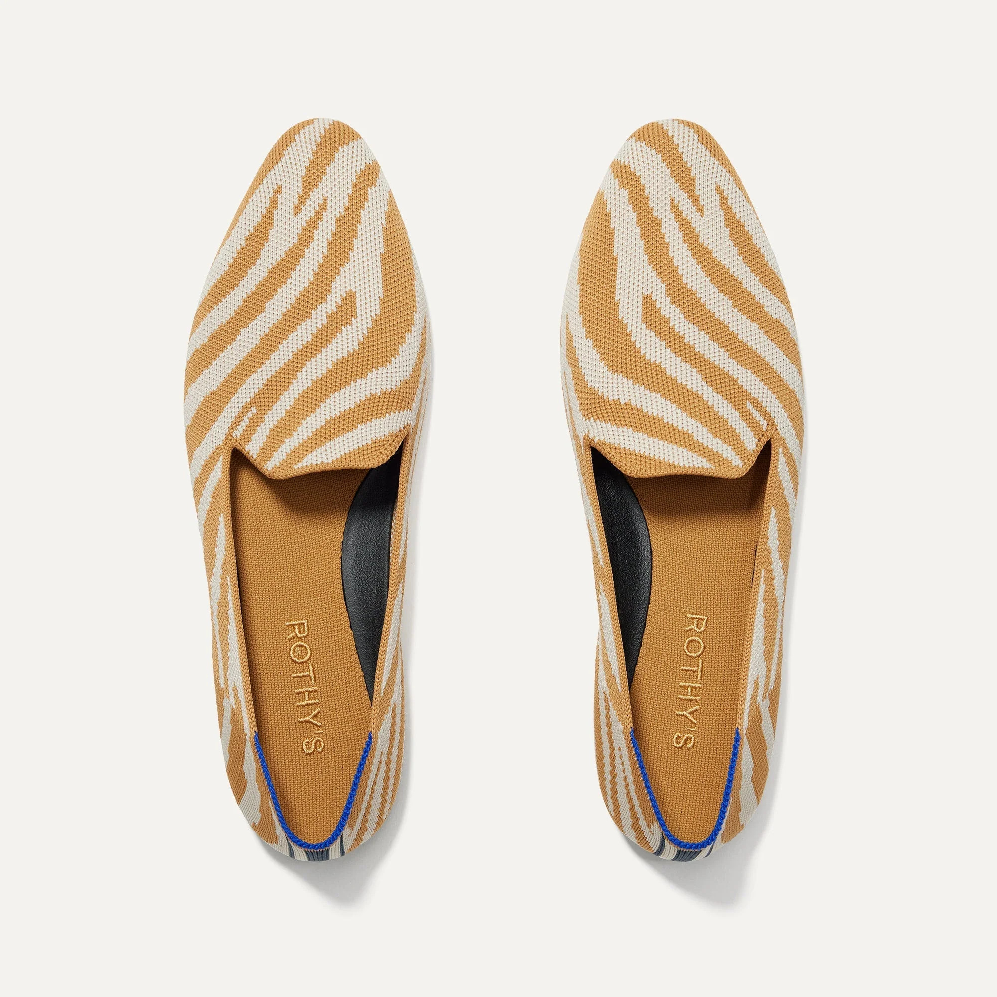 The Almond Loafer in Brown Zebra for Women | Rothy's | Rothy's