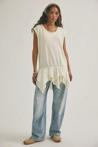 We The Free Kris Ruffle Tunic | Free People (Global - UK&FR Excluded)