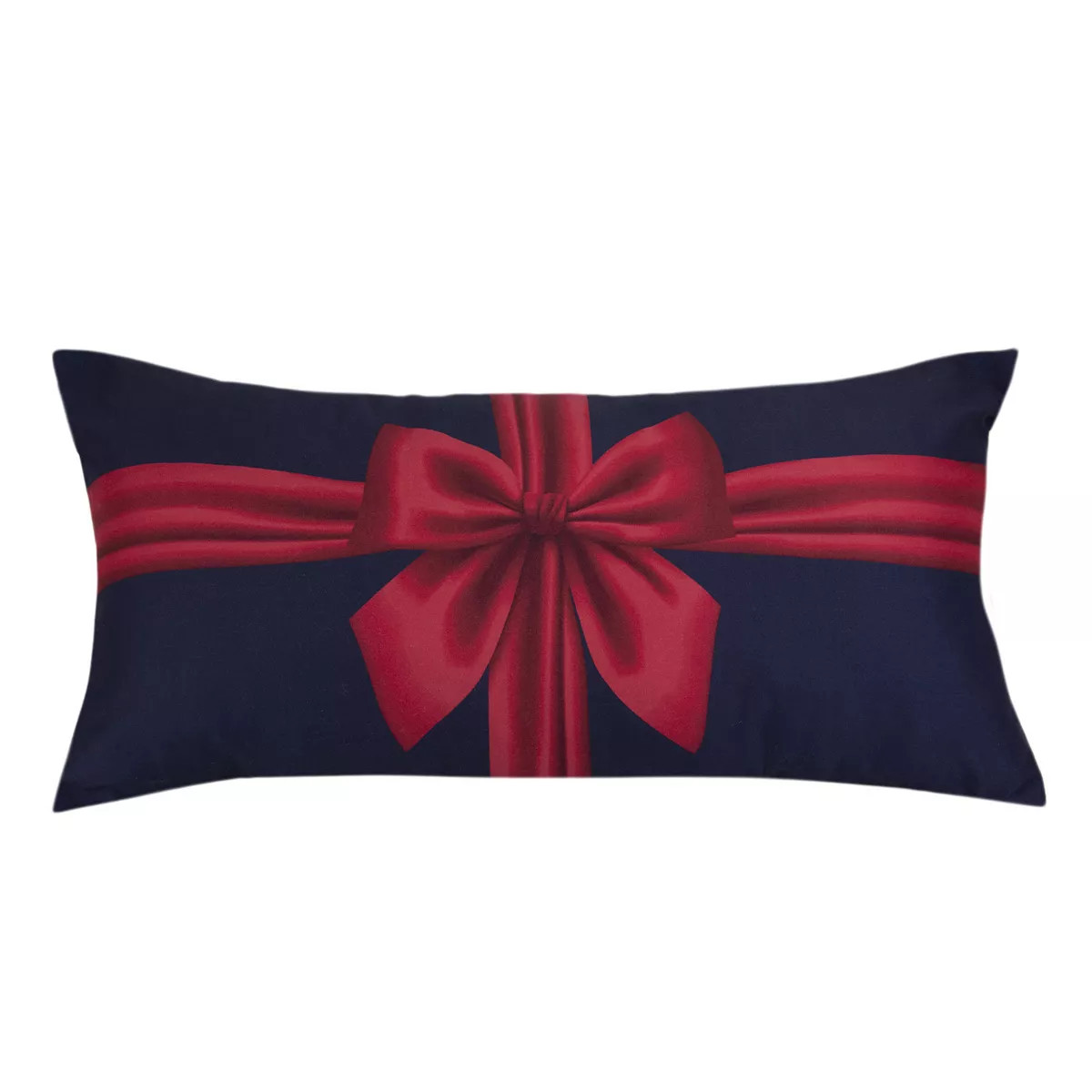 Donna Sharp Winter Wonderland Red Bow Decorative Pillow | Kohl's