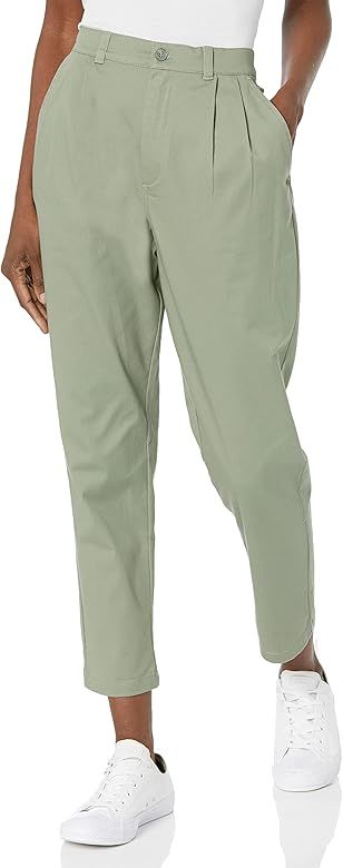Volcom Women's Frochickie Trouser Slim Fit Chino Pant | Amazon (US)
