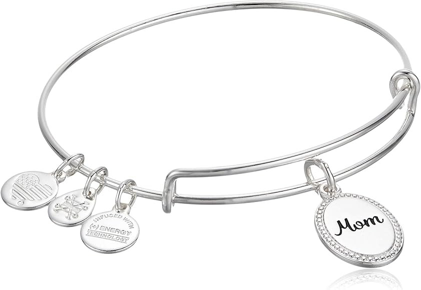 Alex and Ani Mother’s Day Women's Jewelry Set, Matching Necklace and Bangle, I Love You Mom | Amazon (US)
