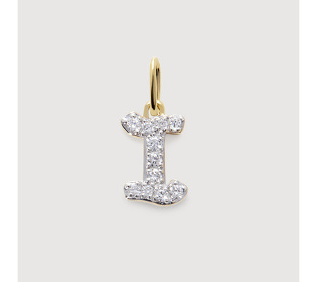 Diamond Initial I Pendant | Monica Vinader (Global)