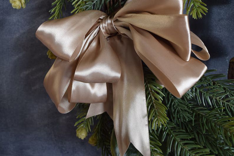 Cedar and Pine Jingle Bell Wreath | Etsy (US)