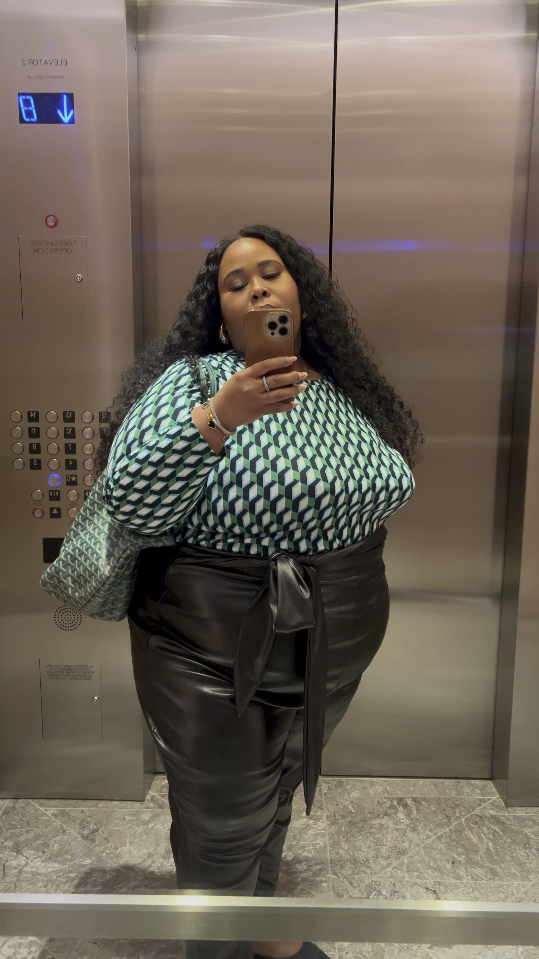 Let’s make work wear cute again! I’m loving this shirt from the DVF Target collection! It matches perfect with my Goyard tote. I’m wearing a size 2X top and 3X pants. This is  look is perfect for  spring transitional look✨

#LTKxTarget #LTKplussize #LTKstyletip