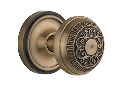 Nostalgic Warehouse Classic Rosette with Egg & Dart Round Door Knob | Amazon (US)