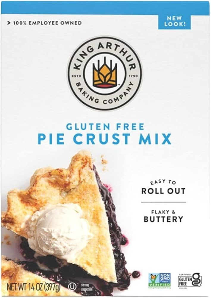 King Arthur Flour Gluten Free Pie Crust Mix, Packaging May Vary, 14 Oz | Amazon (US)
