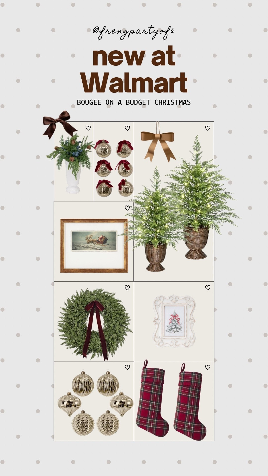 New bougie on a budget Christmas at Walmart! These will sell out fast!

#LTKHome #LTKSeasonal