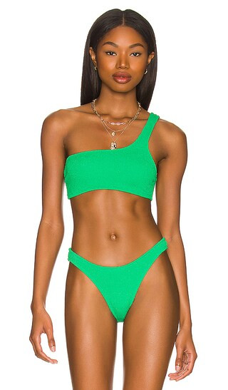 Always Fits One Shoulder Bikini Top in Summer Green | Revolve Clothing (Global)