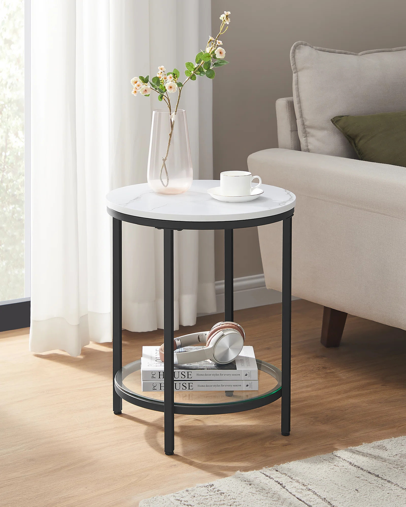 Wade Logan® Ashrfi Veneer Side Table & Reviews | Wayfair | Wayfair North America