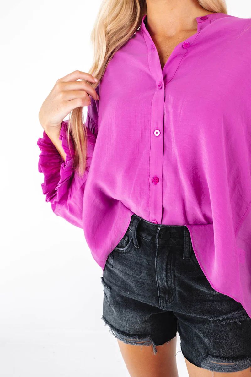 Believe In Magic Top - Purple | The Impeccable Pig