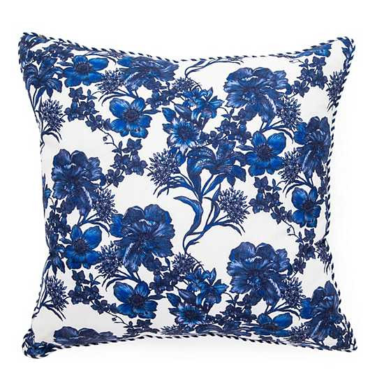 English Garden Outdoor Throw Pillow | MacKenzie-Childs