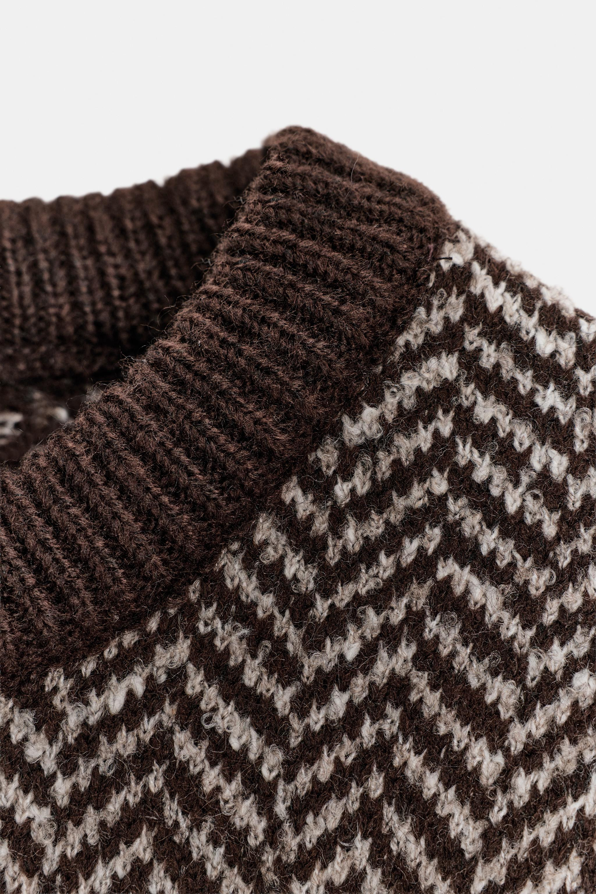 HERRINGBONE KNIT JUMPER VEST | Zara US