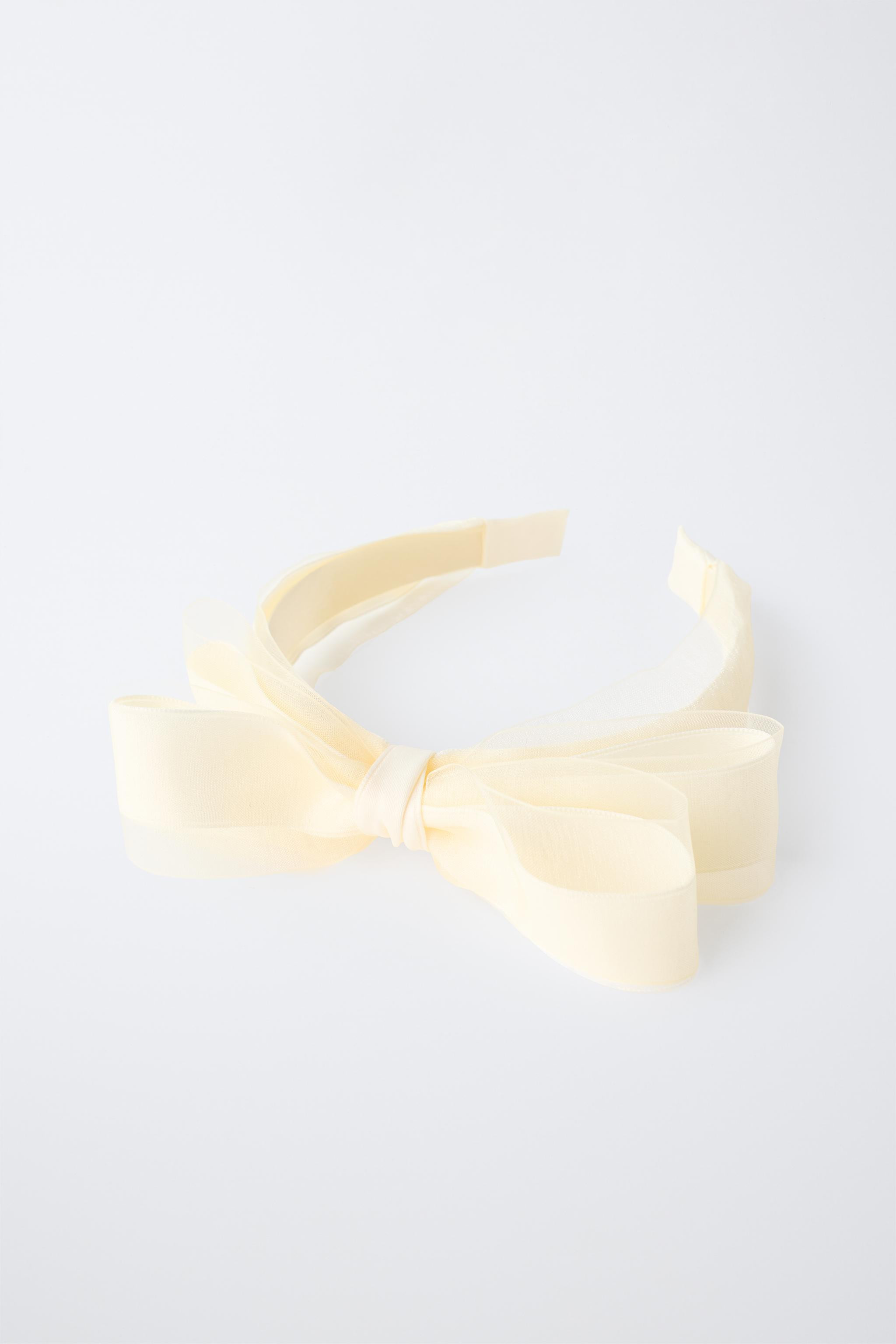 ORGANZA BOW HEADBAND | Zara US