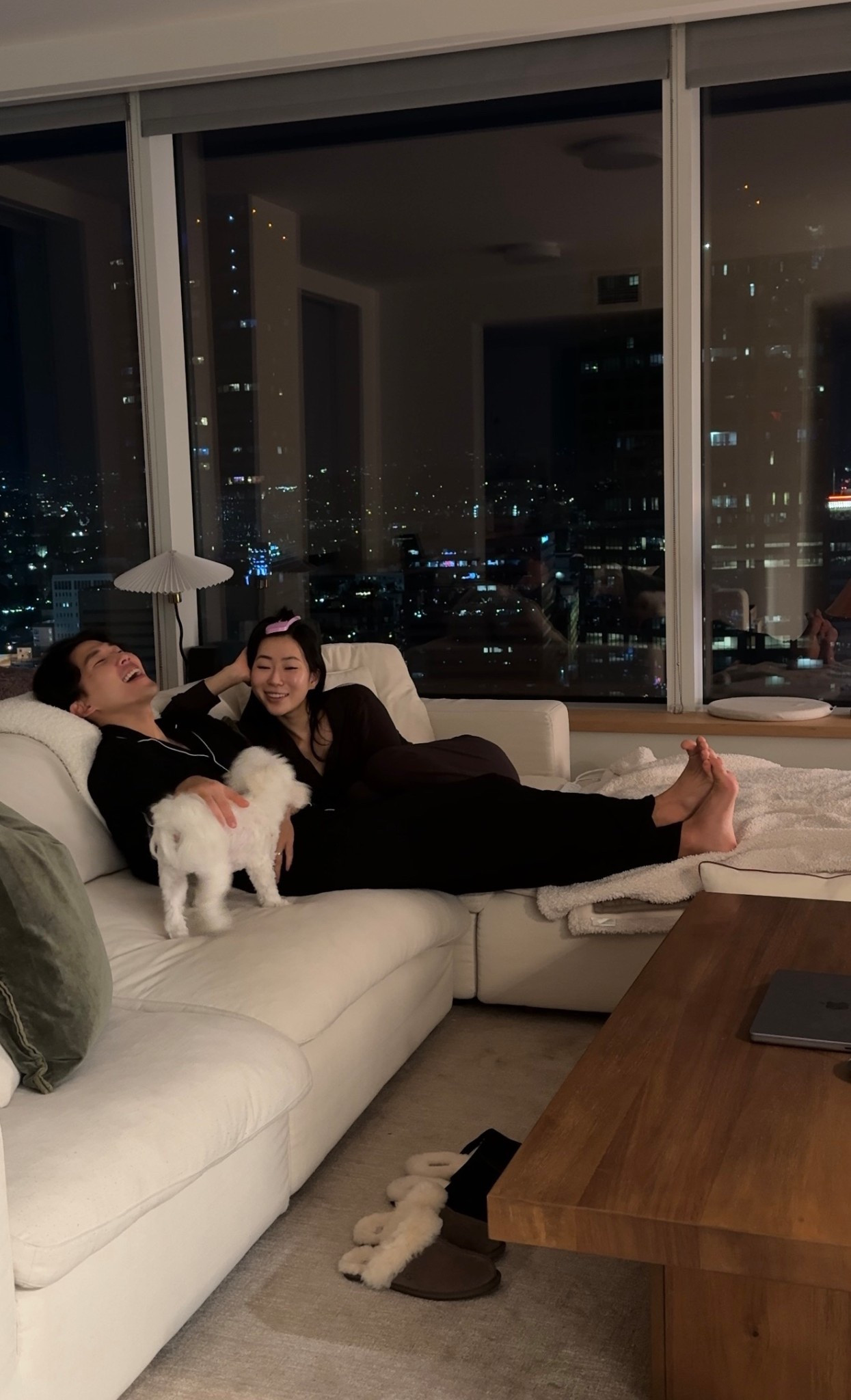 starting and ending the day with the comfiest PJs from @nordstrom #NordstromPartner