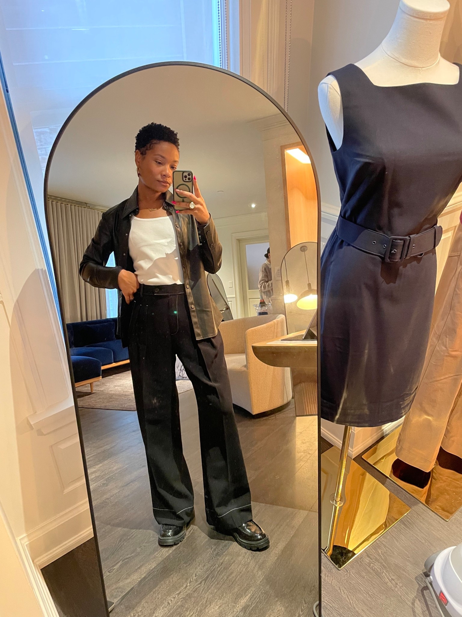 All black but make it textured 😉

#LTKPetite #LTKStyleTip #LTKSeasonal