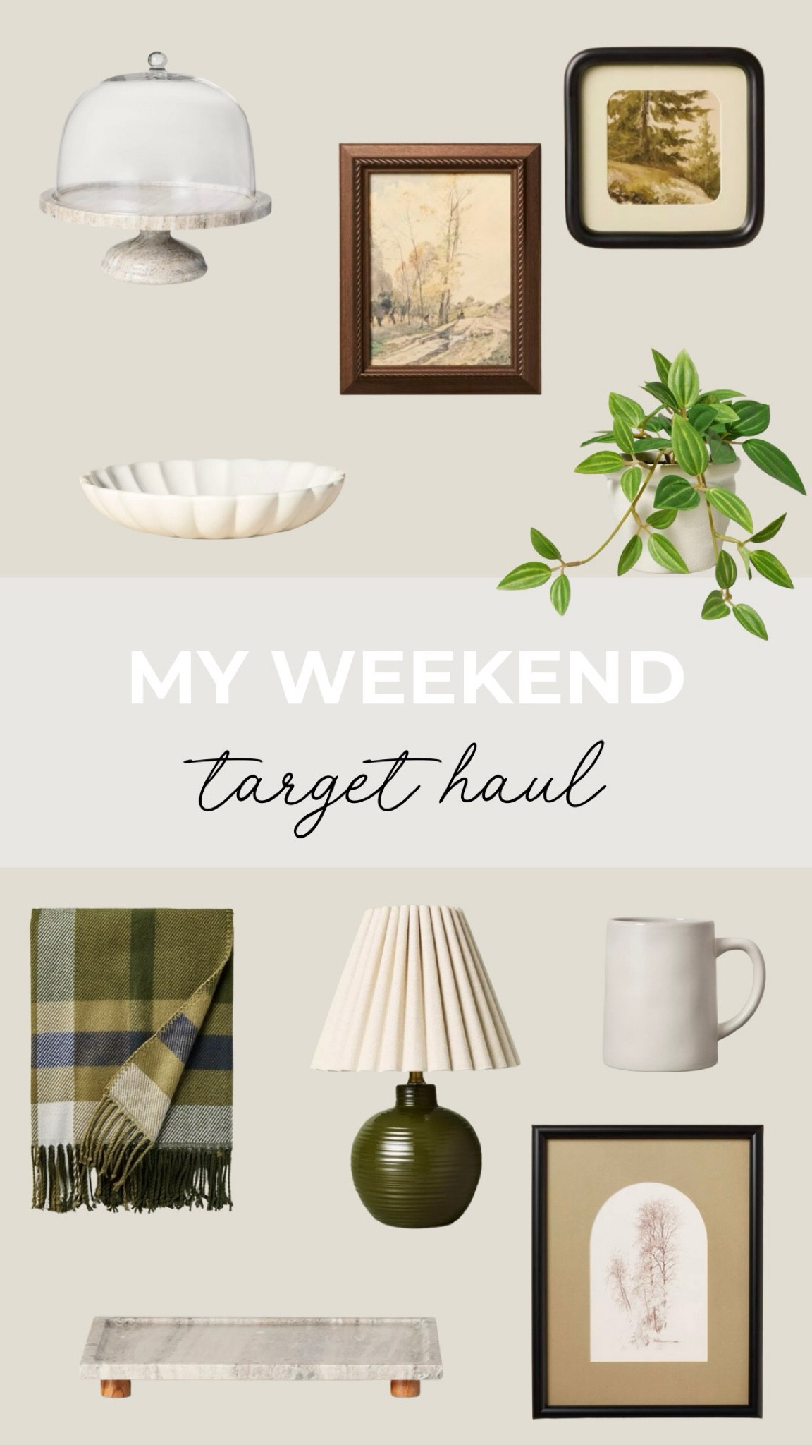 my weekend - target haul 