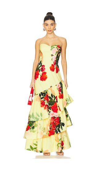 Willa Dress in Le Rose Yellow | Revolve Clothing (Global)