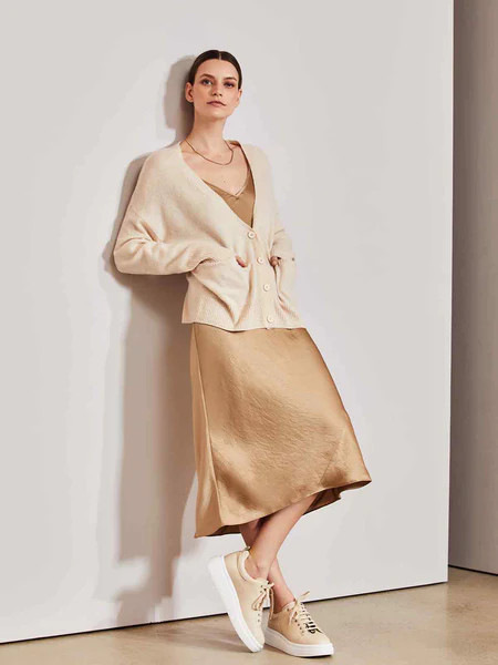 Cashmere Relaxed Pocket Cardigan | 525 America