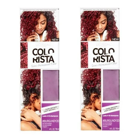 LOreal Paris Colorista Semi-Permanent For Brunette Hair, 2 Pack | Walmart (US)