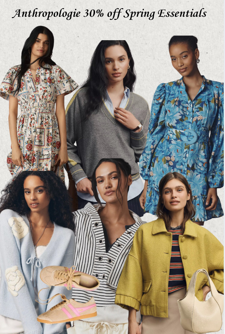 For a limited time, save 30% on spring essentials at Anthro  

 #LTKSeasonal #LTKOver40 #LTKSaleAlert